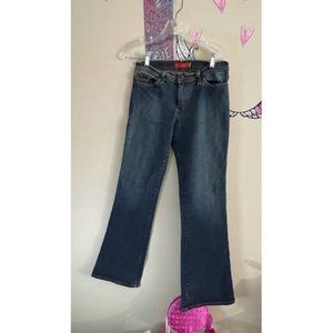 Women's Plastic Wide Leg Denim Jeans
